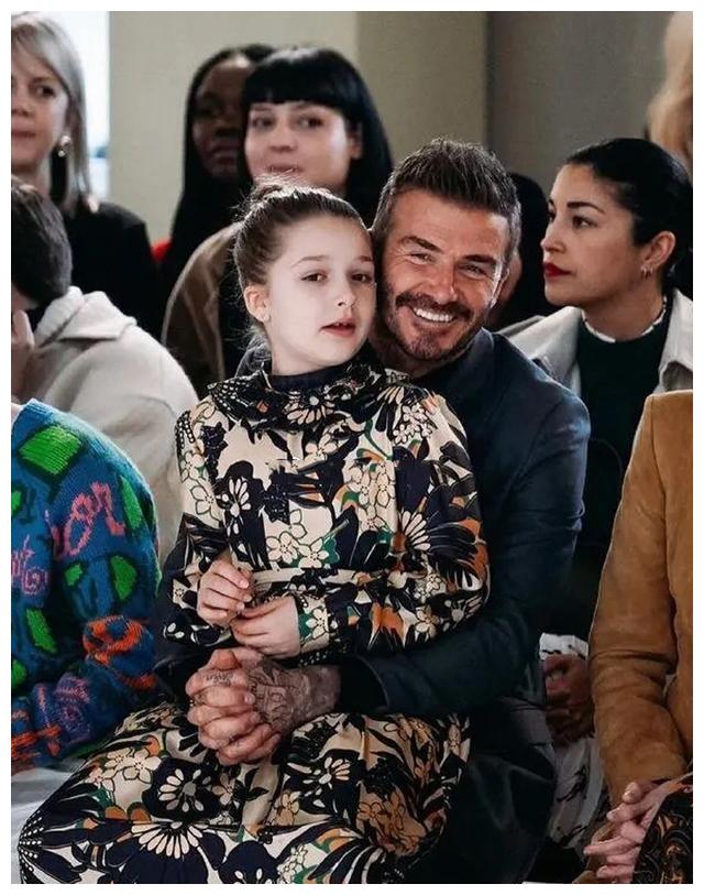 贝克汉姆小七奶娃,七公主出门不用走路