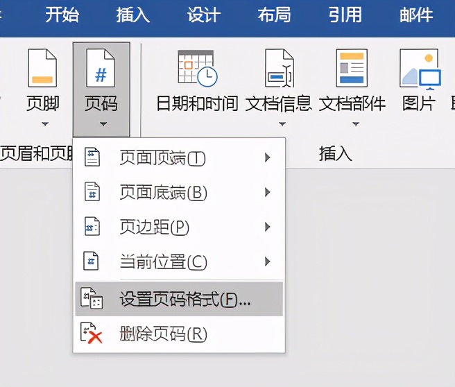 word文档从目录之后插入页码,word里面怎样从目录以后插入页码