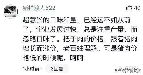 超意兴四喜丸子,超意兴把子肉价格变动情况