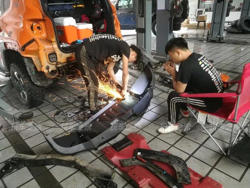 jeep自由侠改装升高,jeep自由侠两驱改装小背包