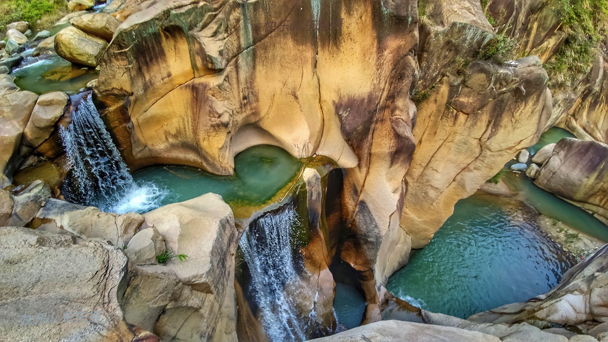 揭阳市玉湖镇坪上村瀑布,揭东区玉湖镇坪上村石场