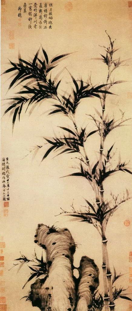 画竹子最好的是郑板桥吗,郑板桥十大竹子画