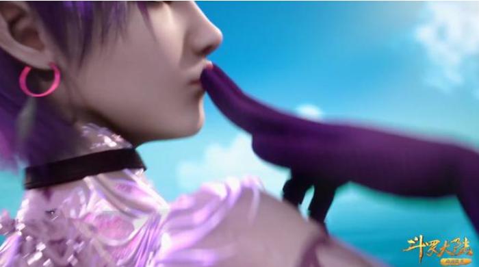 斗罗大陆紫珍珠和唐三有吻戏吗,斗罗大陆唐三与紫珍珠比赛