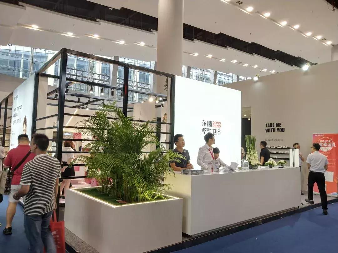 广州建博会卫浴直播现场,广东建博会整装卫浴