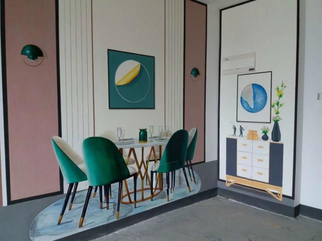 怎么给自己家的墙画墙绘,房地产3d效果图设计制作