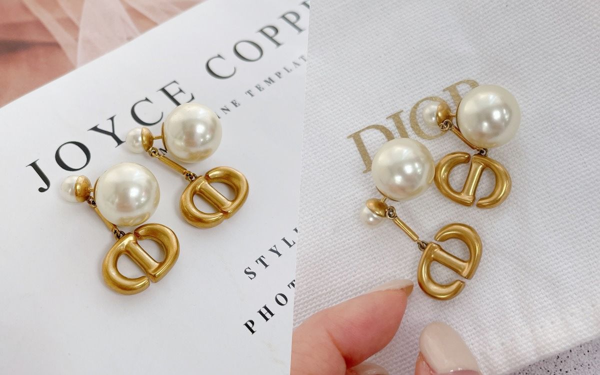 大牌高端小众耳环,dior耳环经典款