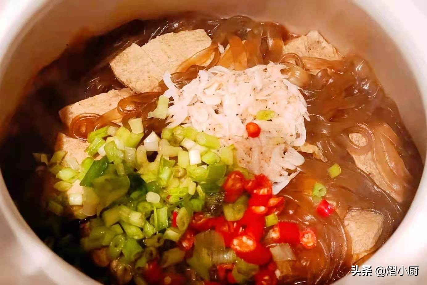 白菜宽粉炖豆腐,白菜豆腐宽粉家常做法