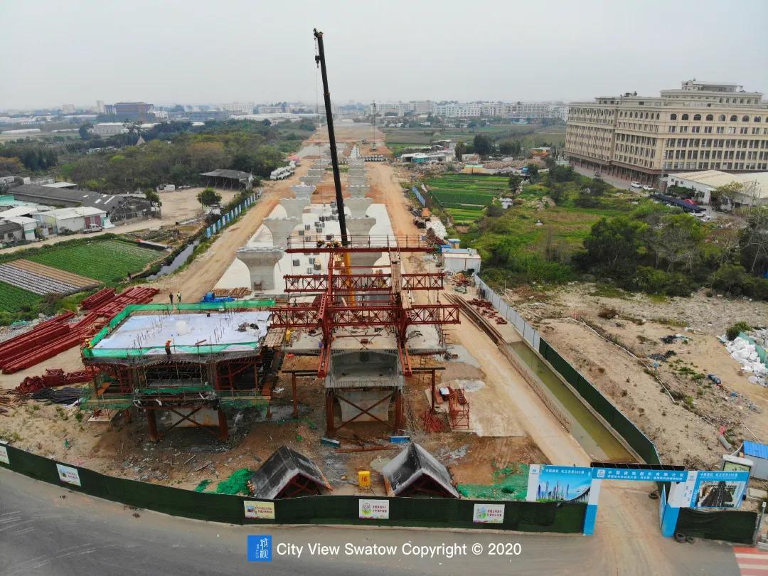 汕头城视,汕头市汕北大道互通立交规划图片