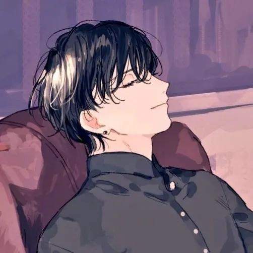 动漫男头冷酷超拽好看,帅气伤感的动漫男头