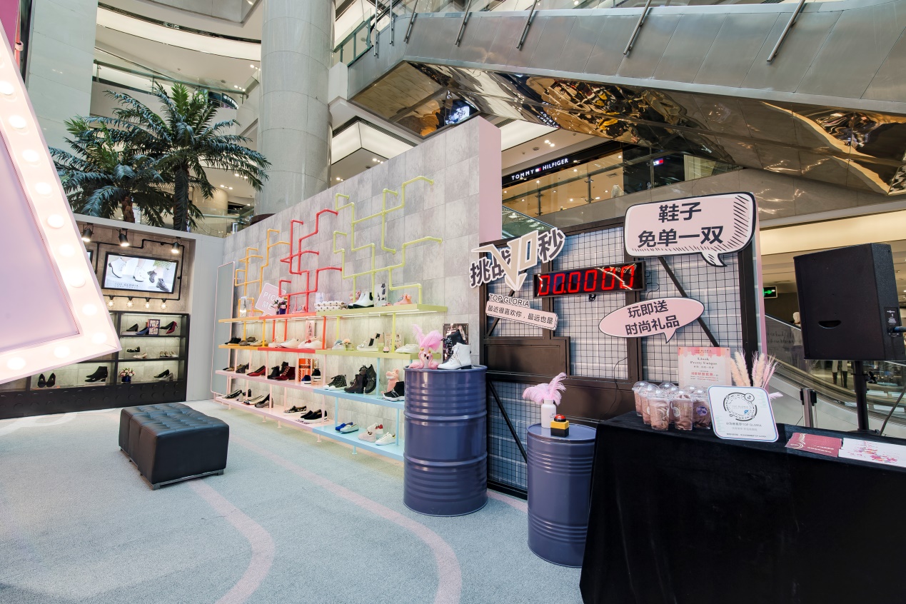 江疏影一路繁花相送发布会,江疏影出席topgloria品牌活动