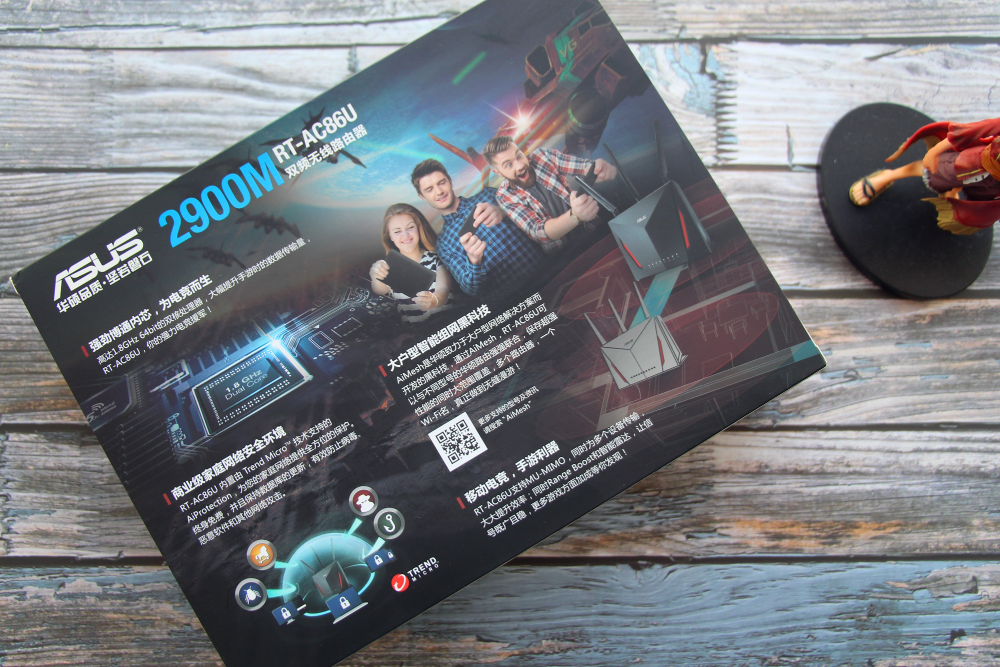 华硕rt-ac86u覆盖率,华硕ac86u组建无线aimesh