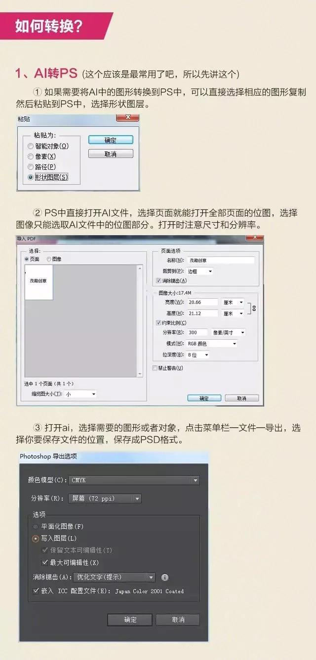 aipscdr格式互转,ps教程ai文件怎么转成cdr