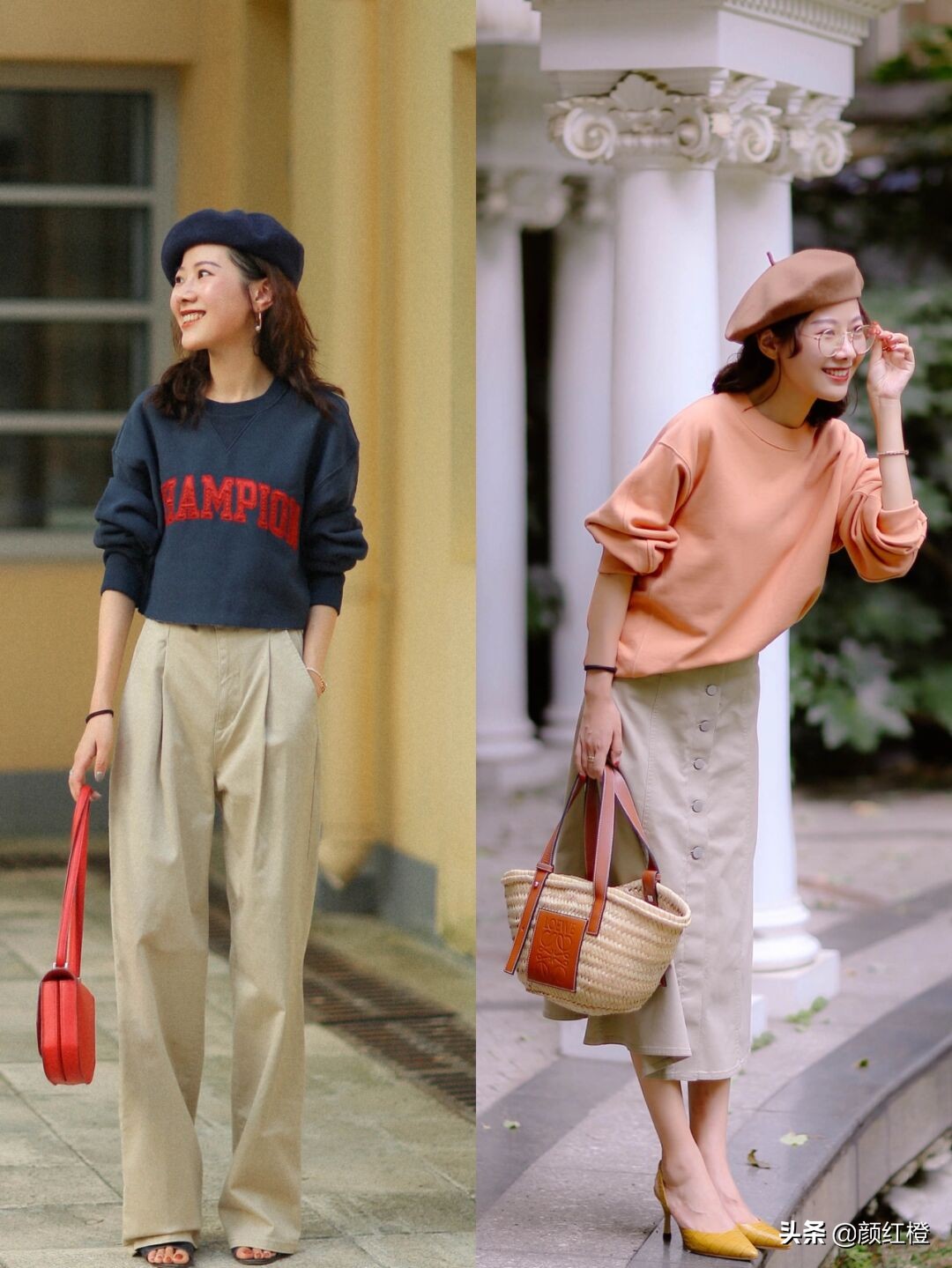 冬天卫衣这样穿既年轻又漂亮,卫衣是秋天里必不可少的穿搭