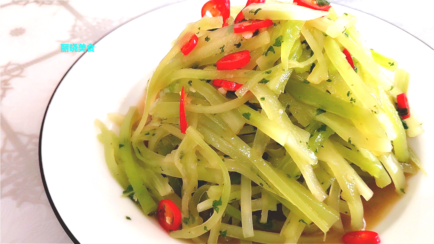 莴笋好吃简单方便做法,莴笋最简单美味的做法酸脆爽口