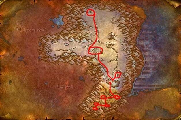 魔兽世界怀旧服采矿1-300速成,怀旧服采矿1-300攻略矿石分布图