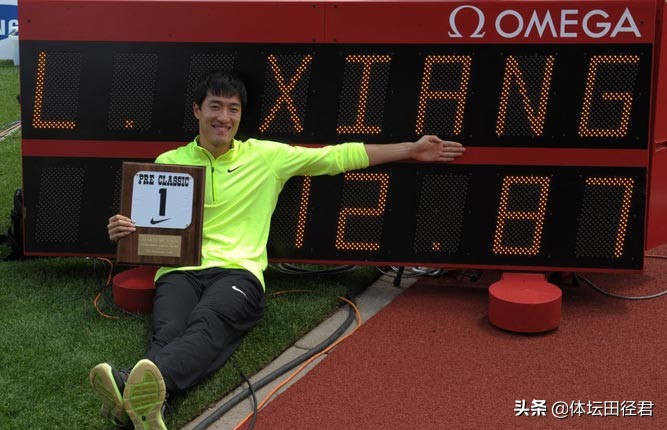 刘翔震撼名场面,刘翔比赛特写