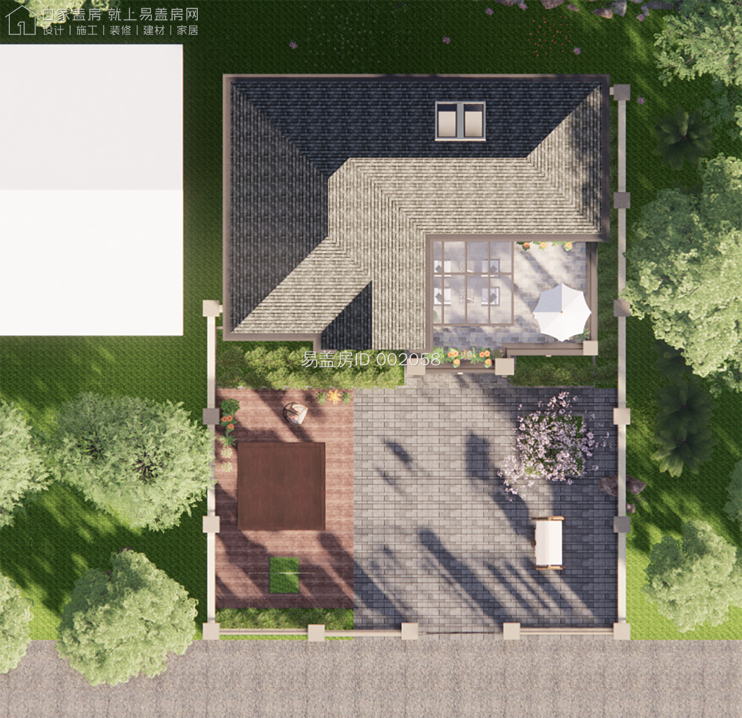 江苏南通法式独栋庄园别墅,南通顶级新中式别墅