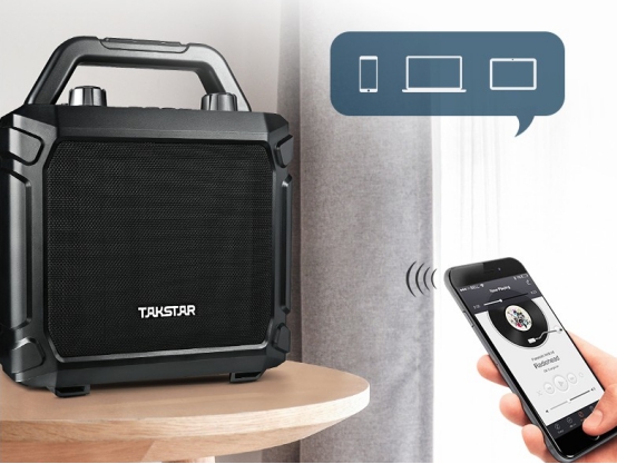 家用户外广场舞K歌小型音箱,户外露营音响广场舞音响