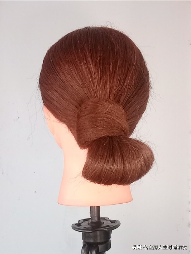 用发簪一秒扎头发,一秒用发簪挽头发