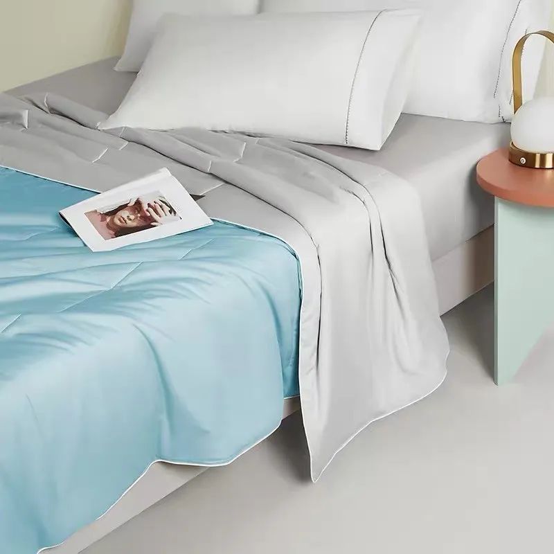 夏天盖这床抑菌又清凉软糯的大豆空调被,边睡边美容,舒服