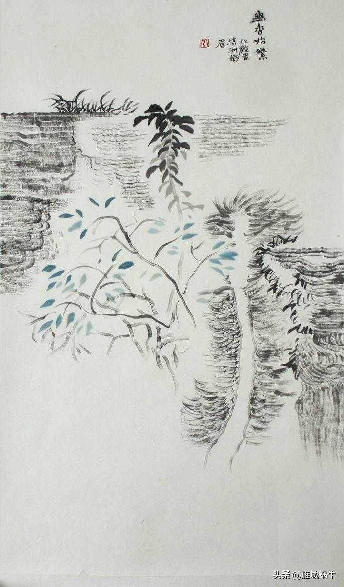 这些如梦如诗的画带你走向山林、田园，去领悟心的感触