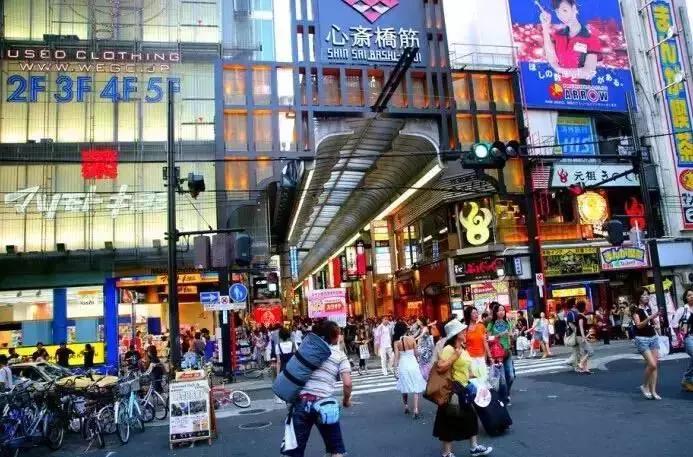 大阪心斋桥中古店购物,大阪梅田和心斋桥购物