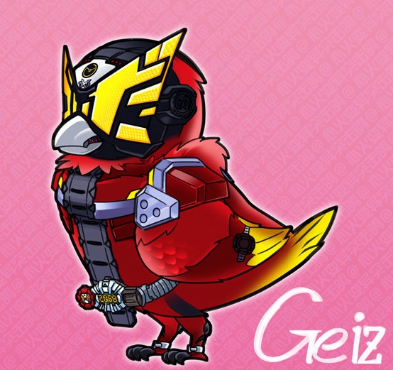 假面骑士时王和盖茨的所有形态,五个假面骑士被替换