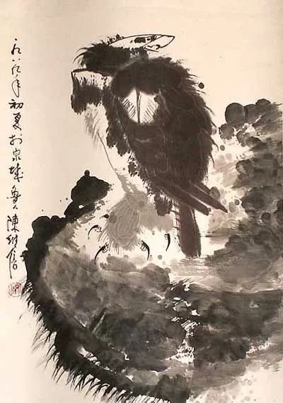 陈良宗山水画作品欣赏,陈家振山水画作品欣赏