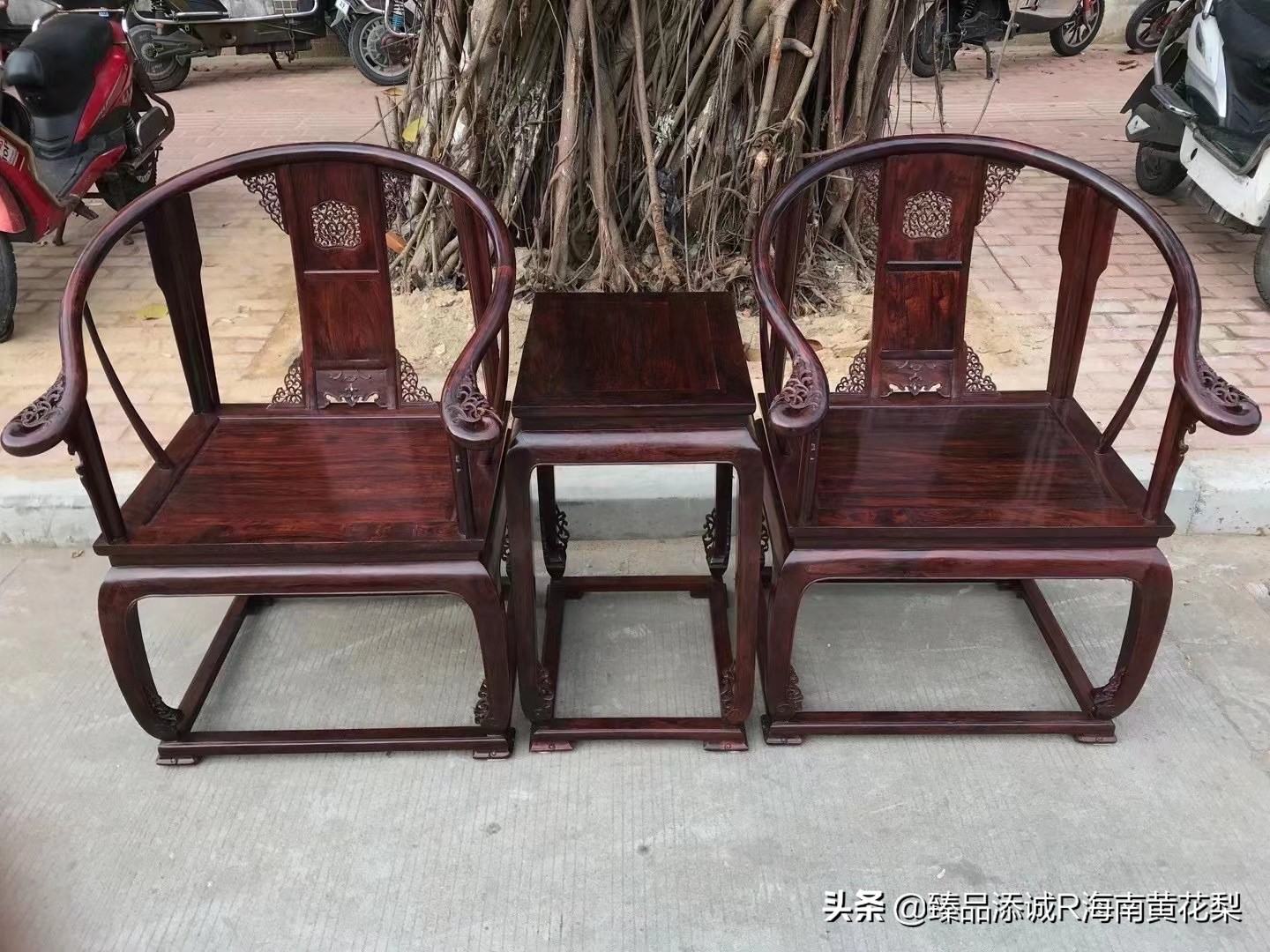 海南黄花梨家具细节图,海南黄花梨家具制作技艺