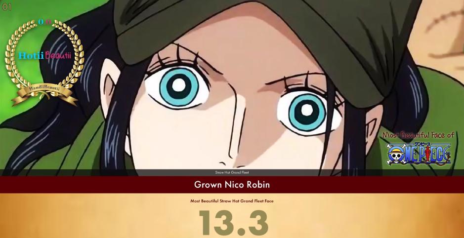 海贼王战力排行榜罗宾,海贼王颜值担当罗宾