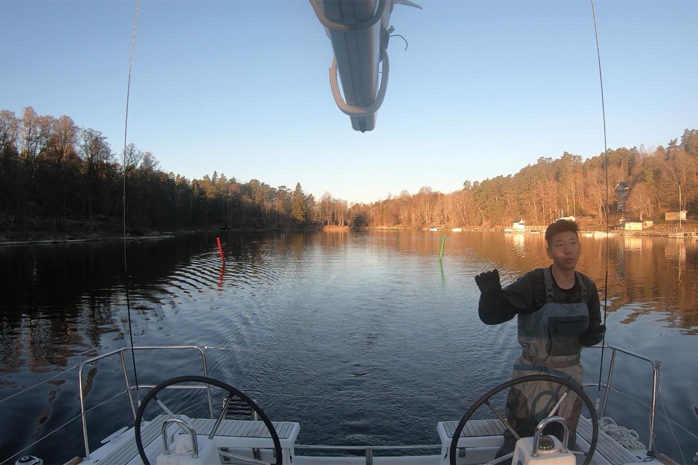 中国小伙的航海日记（二）：两个菜鸟闯北欧，被困极寒波罗的海