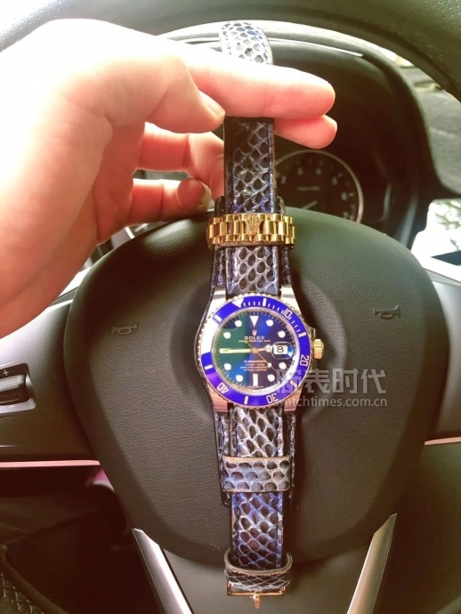 网友晒上千万的手表,网友晒1300手表