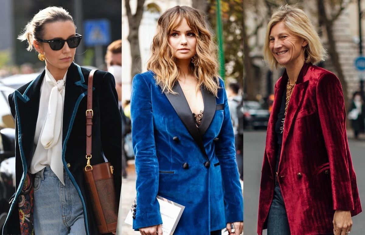 穿惯了普通的西装,来点不一样的款式,复古的丝绒西装值得一试