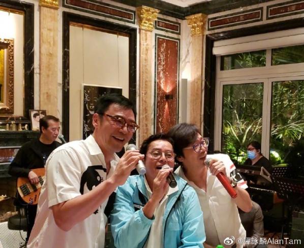 谭咏麟69岁健身照,谭咏麟晒照片