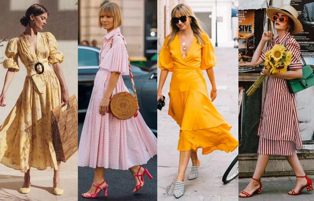 175130微胖女生连衣裙,爱朴微胖显瘦连衣裙