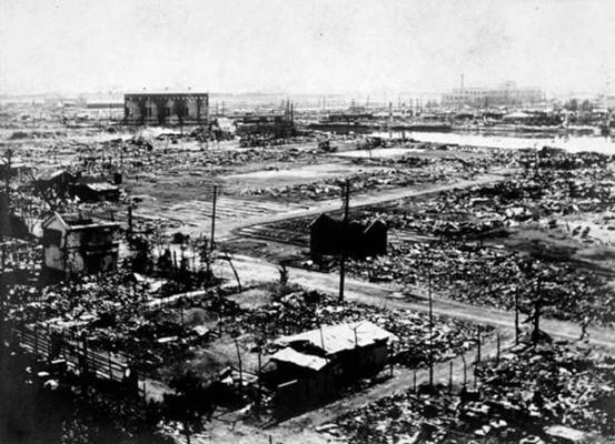 老照片1923年关东地震日本,关东地震前的东京