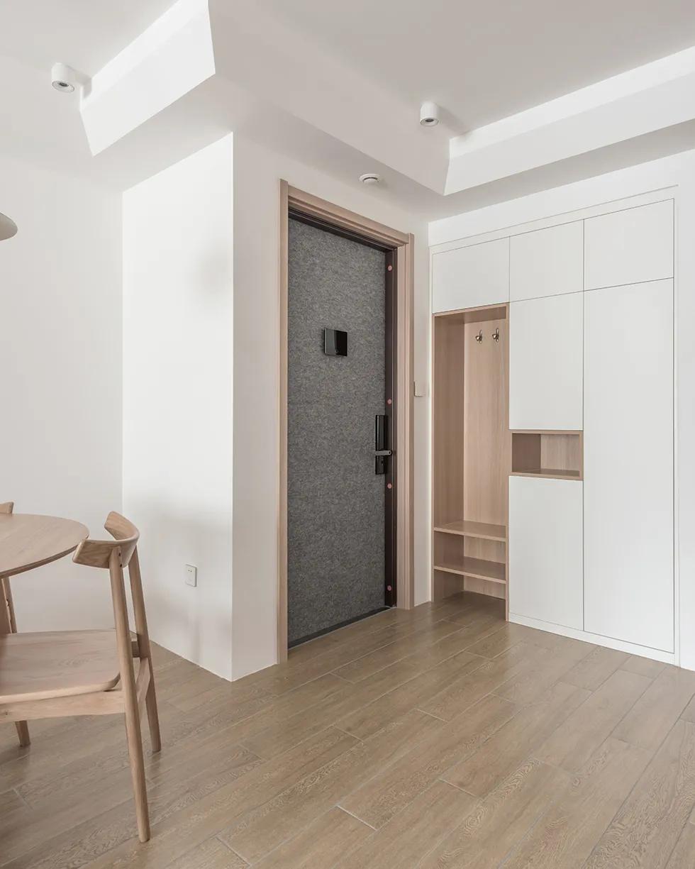 中式风格的精装房改轻奢,精装房微改极简原木风