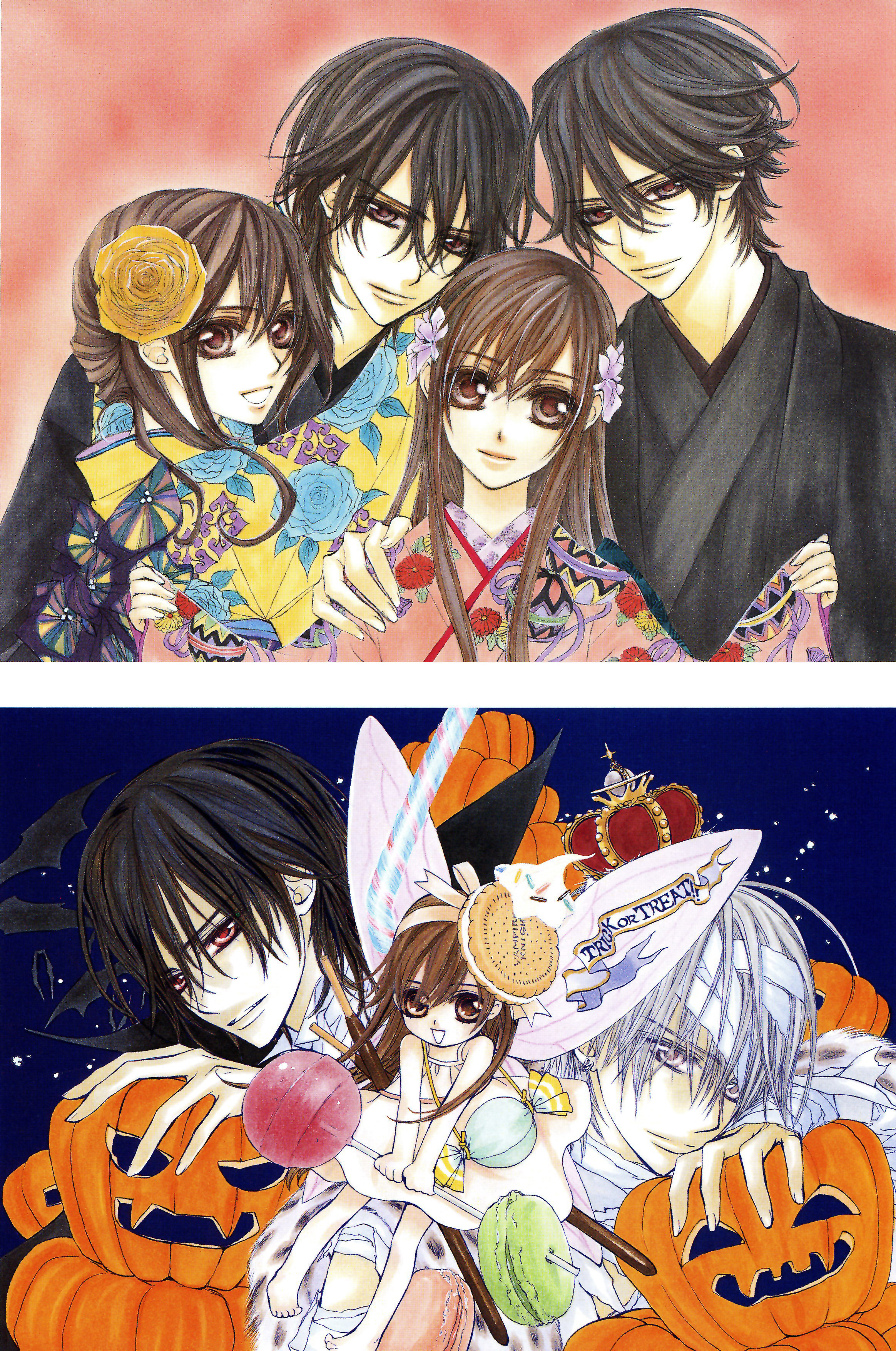 有关帅气吸血鬼的漫画图片,画风超精致的日本吸血鬼漫画