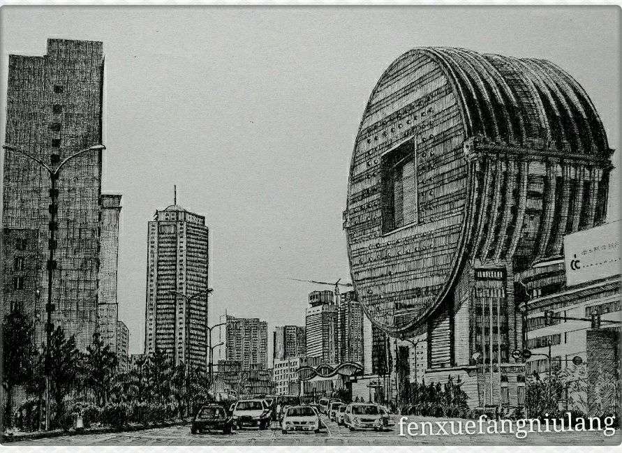 情系山水画作品,情系沈阳