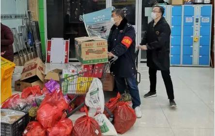 抗击疫情党员先锋队先锋岗,党旗飘扬党员冲在抗疫最前线