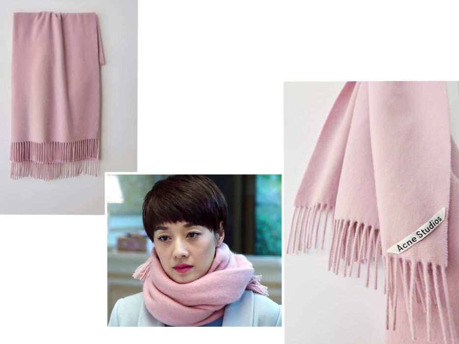 网红款围巾明星款,明星专用围巾穿搭