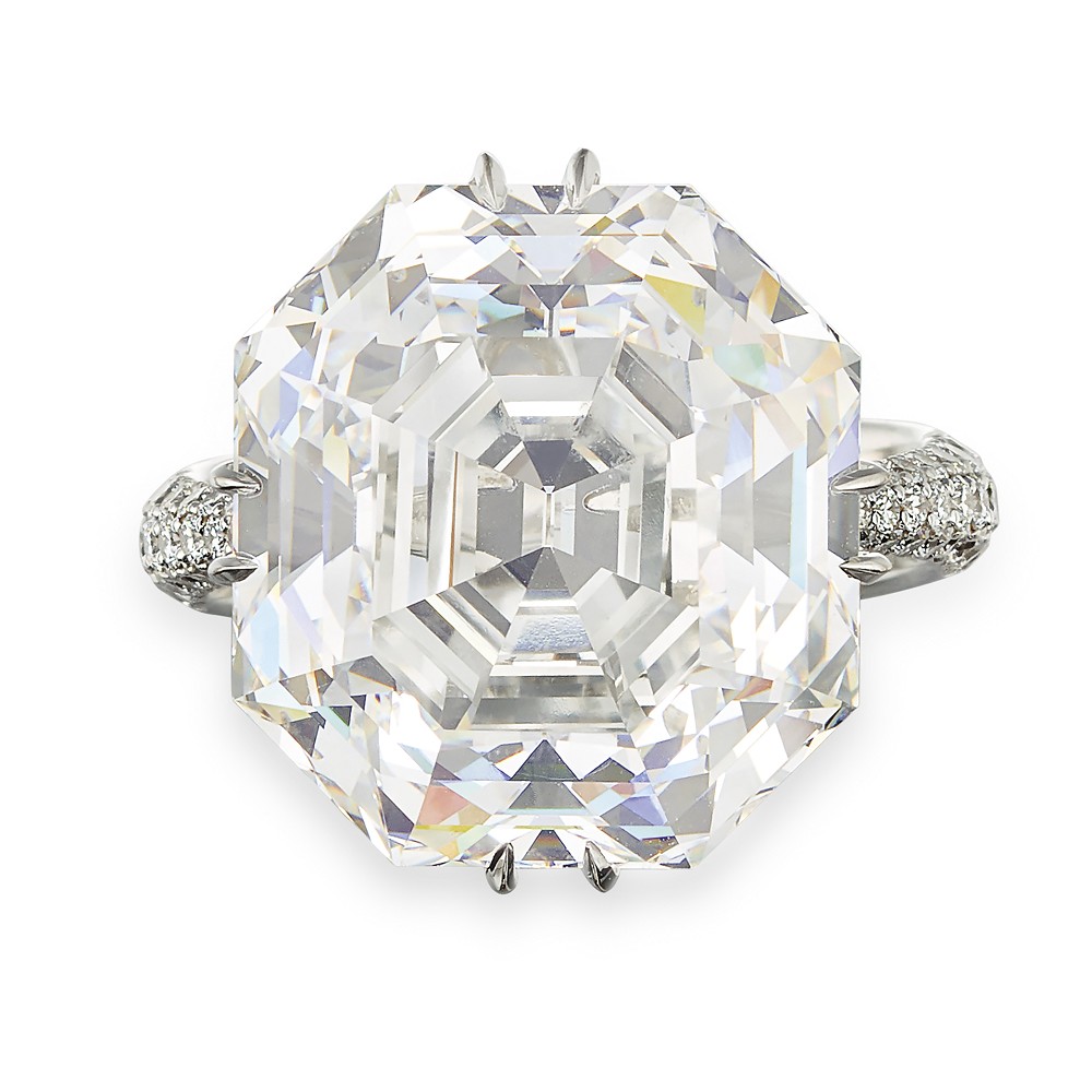 杨颖钻戒,海瑞温斯顿圆形钻戒图形