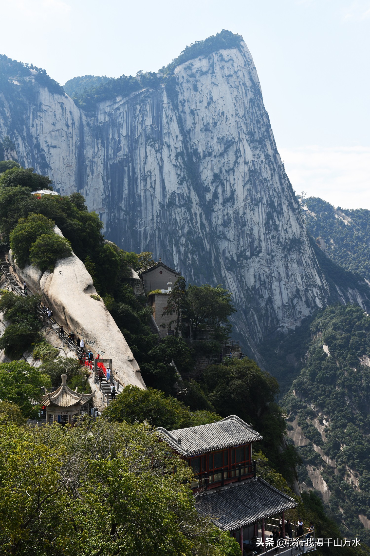 一日行尽情游览拍摄华山—北峰西峰之图文攻略