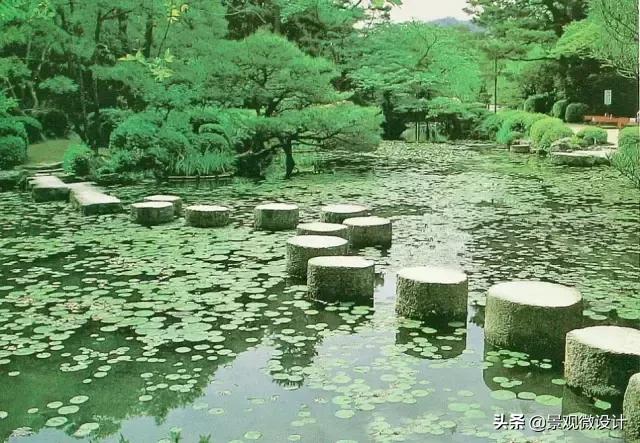 日本最有名枯山水庭院,日本枯山水效果图