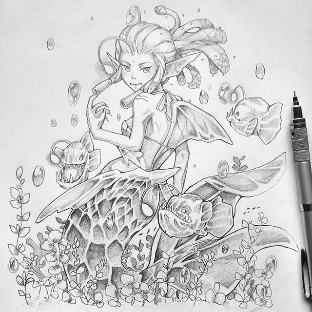 最难画最漂亮的公主,怎么画出优美的又好看的公主