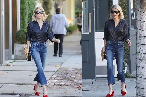 微喇牛仔裤怎样搭配好看,微喇叭牛仔裤男生宽松牛仔裤