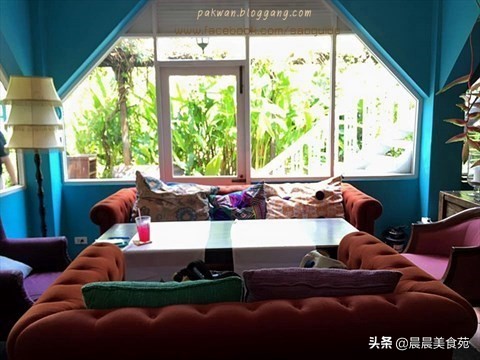 泰国曼谷街头美食草莓冰沙,泰国高档特色美食