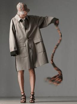 这个春天的美丽穿搭,韩系小姐姐中长款风衣搭配