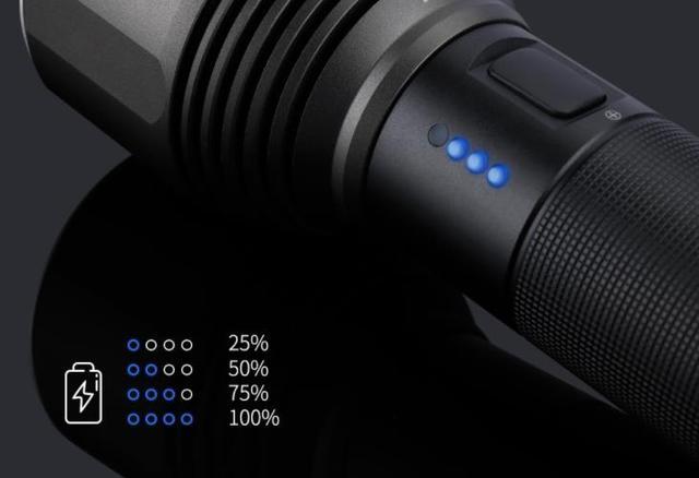 小米10000流明强光手电筒推荐,小米手电筒强光户外超亮长续航