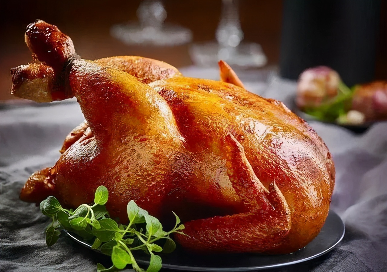 空气炸锅烤鸡番茄,番茄烤鸡教程